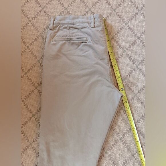 J. Crew 770 Khaki Chino pant w flannel lining 34 x 32 - Picture 10 of 11